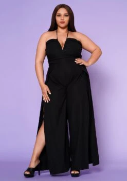 Plus Size Inresistable Tall Flare Leg Jumpsuit
